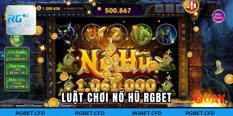 Luật chơi nổ hũ cho khách hàng tại RGBET